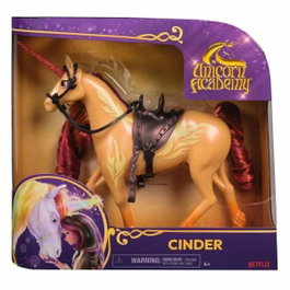 Spin Master Figurine Unicorn Academy Licorne 28cm (Modèle Aléatoire) - Galcier ou Cinder
