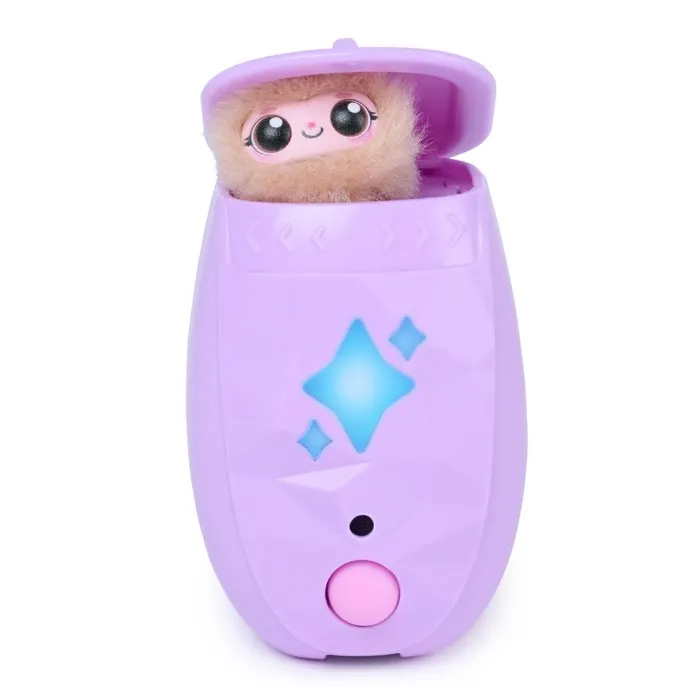 Spin Master Peekimo Violet - Animal interactif et accessoire à porter