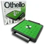 Bandai Othello Jeu de Stratégie pour 2 Joueurs dès 7 Ans, Inclus : Plateau, 64 pions réversibles Noir/Blanc, Manuel