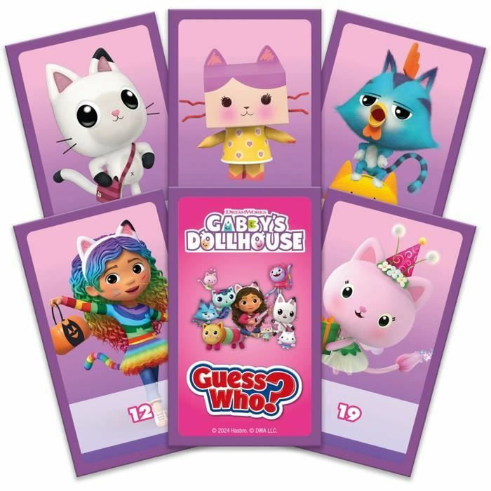 Winning Moves Qui Est-Ce ? Gabby et la Maison Magique - Version Gabby's Dollhouse