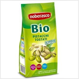NOBERASCO Pistaches Grillées Biologiques sans Sel 150g