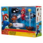 JAKKS PACIFIC - Set Diorama Nube - Figurine Super Mario Bros Nintendo - Taille 6 cm