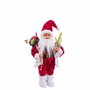 BigBuy Home Père Noël Rouge 25 x 17 x 60 cm