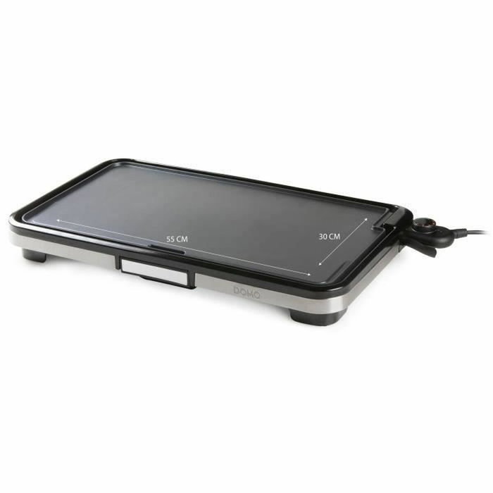 Domo Plancha Grill DO9263G XXL Noir et Gris Domo Plancha Grill DO9263G XXL Noir et Gris