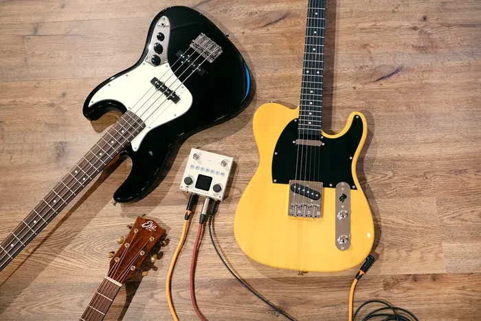 EKO BAIO XL Pédale Multi-effets Box All In One pour Guitare et Basse Électrique avec Bluetooth et Batterie Rechargeable