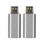 Be Mix Lot de 2 Adaptateurs Micro USB