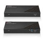 Lindy Extender KVM HDBaseT Cat.6 DisplayPort 1.2, USB, IR et RS-232 - Extension jusqu'à 150m pour signal 4K avec audio, PoC et contrôle