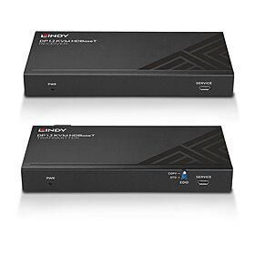 Lindy Extender KVM HDBaseT Cat.6 DisplayPort 1.2, USB, IR et RS-232 - Extension jusqu'à 150m pour signal 4K avec audio, PoC et contrôle Lindy Extender KVM HDBaseT Cat.6 DisplayPort 1.2, USB, IR et RS-232 - Extension jusqu'à 150m pour signal 4K avec audio, PoC et contrôle