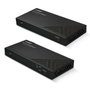 Lindy Extender KVM HDBaseT Cat.6 DisplayPort 1.2, USB, IR et RS-232 - Extension jusqu'à 150m pour signal 4K avec audio, PoC et contrôle