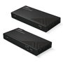 Lindy Extender KVM HDBaseT Cat.6 DisplayPort 1.2, USB, IR et RS-232 - Extension jusqu'à 150m pour signal 4K avec audio, PoC et contrôle