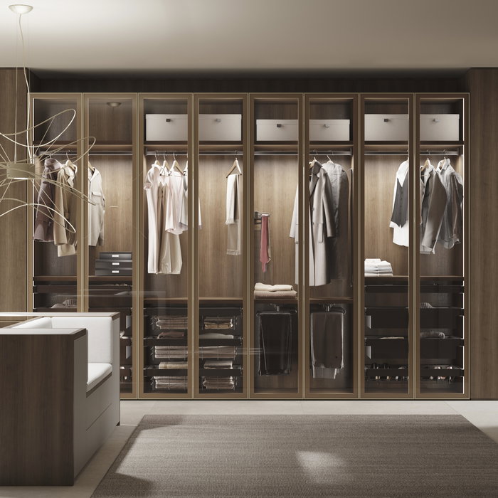 Emuca Rack avec glissières à extension totale et à fermeture douce pour accessoires d'armoire Quartz, 612-638mm, Aluminium et plastique, Titane