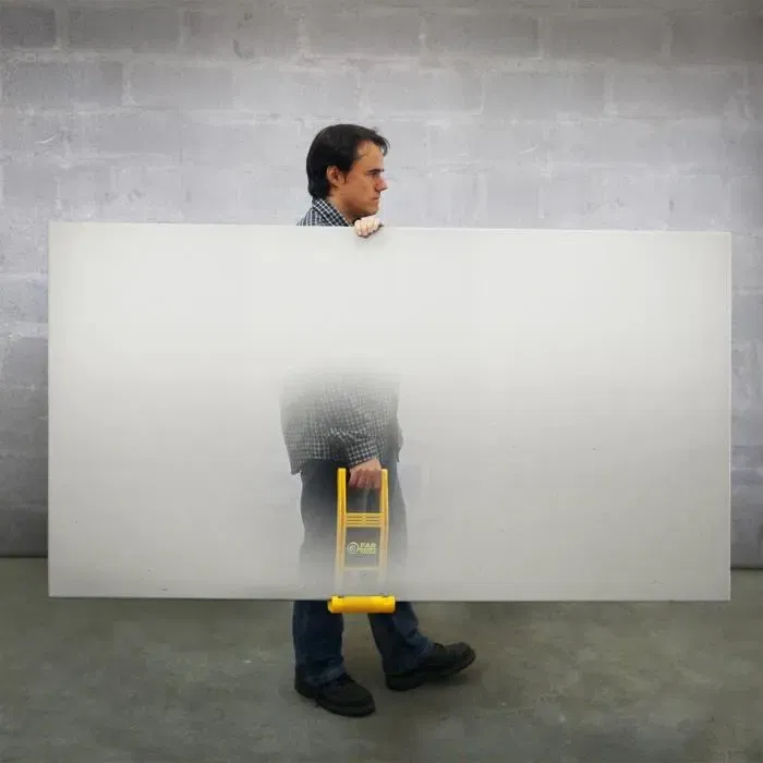 FARTOOLS Poignée de transport pour plaques de plâtre - 30 kg - Jaune - Adulte