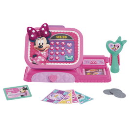 JUST PLAY Caisse Enregistreuse Minnie Mouse Bowtique Disney Junior