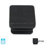 MAURER Embouts carrés intérieurs noirs 20x20 mm (lot de 4)