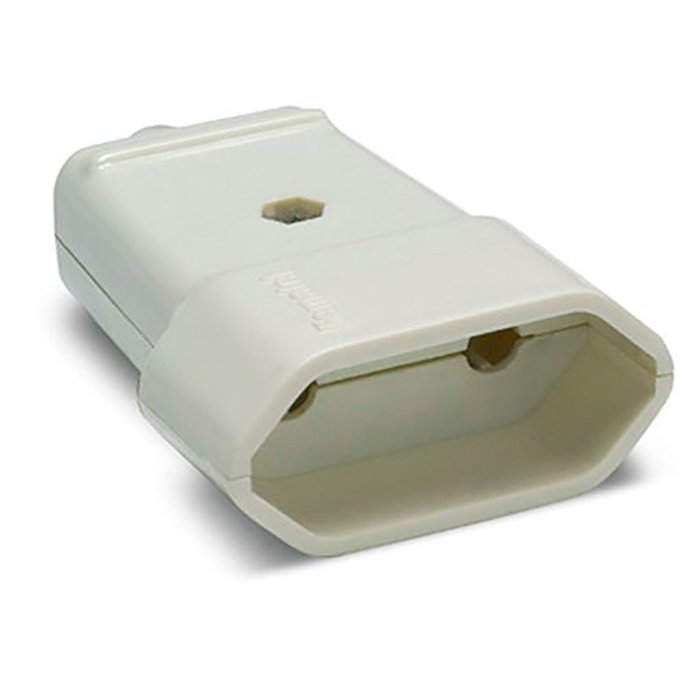 Famatel Base aérienne bipolaire 10A 250V, blanche, retractilado Famatel Base aérienne bipolaire 10A 250V, blanche, retractilado