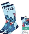 Cerdá Chaussettes Lilo & Stitch Stitch Sitting Bleu clair 36-43