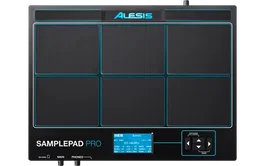 ALESIS Samplepad Pro Instrument de percussion et sampleur 8 pads MIDI USB, 200+ sons, 10 kits intégrés, entrée carte SD