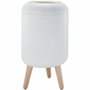 Kitchen Move Poubelle LIMO 9L Blanc & Bois