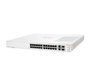 Commutateur réseau HPE Aruba Instant On 1960 24 ports Gigabit PoE+ avec 2 ports 10G Base-T et 2 ports SFP+, gestion cloud et locale