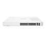 Commutateur réseau HPE Aruba Instant On 1960 24 ports Gigabit PoE+ avec 2 ports 10G Base-T et 2 ports SFP+, gestion cloud et locale