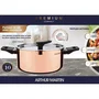Arthur Martin AM945GT Faitout 24 cm 3 couches triple action cuivre aluminium inox tous feux dont induction
