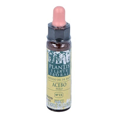 PLANTIS Holly Plantis Fleurs de Bach Nº 15 10ml PLANTIS Holly Plantis Fleurs de Bach Nº 15 10ml