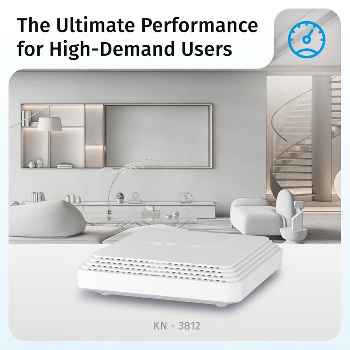 Router Keenetic KN-3812-01-EU Blanc Wi-Fi USB RJ45 Ethernet LAN USB 3.2