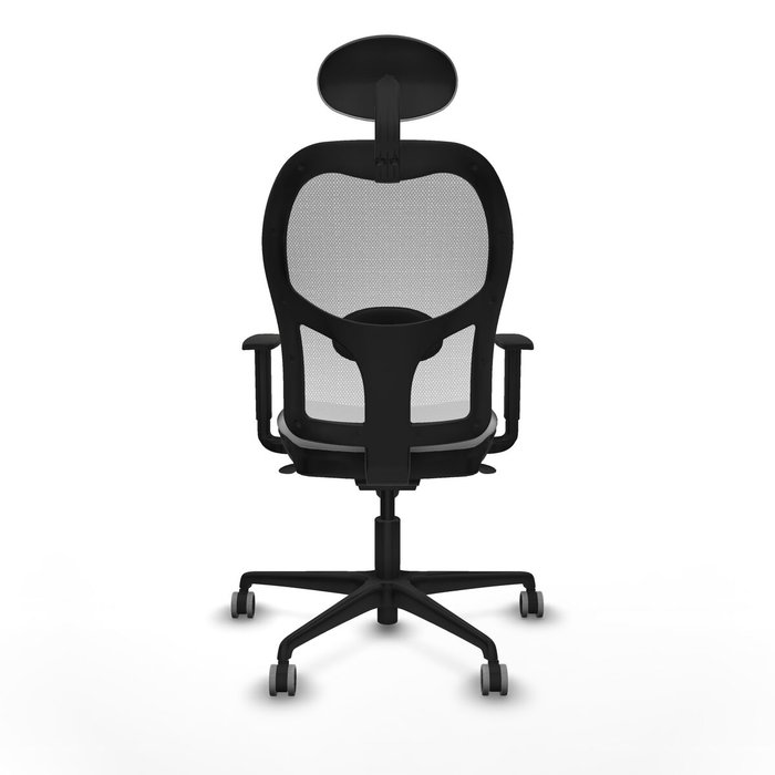 Piqueras y Crespo Chaise de Bureau avec Appui-tête 1D036G1 Gris clair Piqueras y Crespo Chaise de Bureau avec Appui-tête 1D036G1 Gris clair
