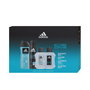 Adidas Ice Dive Coffret Eau de Toilette pour Homme - Fraîcheur Aromatique Épicée, Notes de Kiwi, Lavande, Mandarine, Santal, Patchouli, Musc - 4 pièces