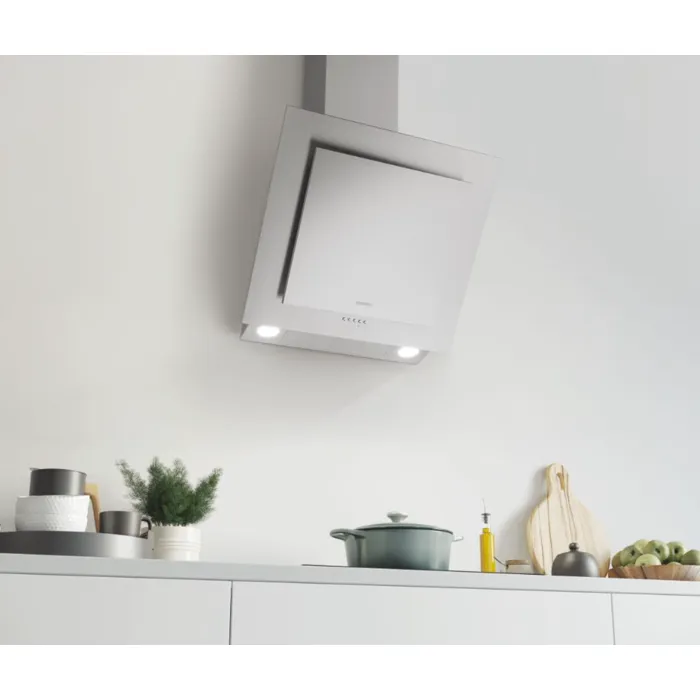 Rosieres Campana decorativa RDX6MX - L 60 cm - Acier inoxydable - 66 dB - 4 vitesses - Classe A - Éclairage LED Rosieres Campana decorativa RDX6MX - L 60 cm - Acier inoxydable - 66 dB - 4 vitesses - Classe A - Éclairage LED