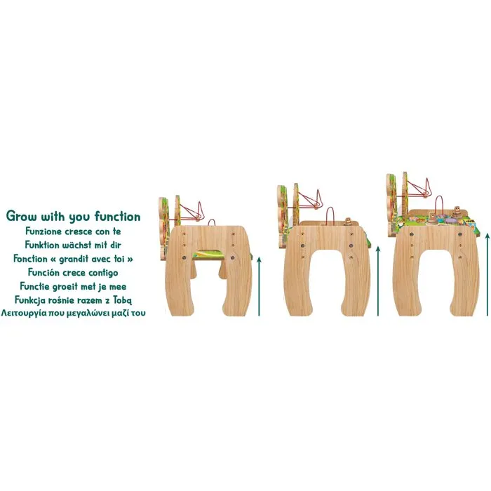 Lisciani Giochi Jouer et Apprendre Table Multi-Activités Fée des Bois Lisciani Giochi Jouer et Apprendre Table Multi-Activités Fée des Bois