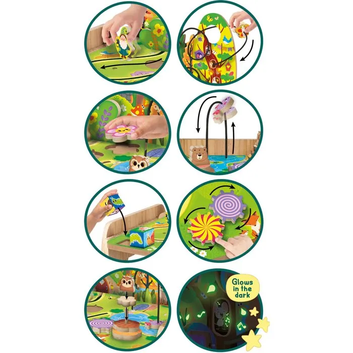 Lisciani Giochi Jouer et Apprendre Table Multi-Activités Fée des Bois Lisciani Giochi Jouer et Apprendre Table Multi-Activités Fée des Bois