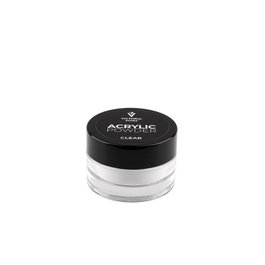 Victoria Vynn Poudre à ongles acrylique transparente 10 g - Pour nail art, décorations convexes, transitions de couleur, finition mate, résiste au jaunissement