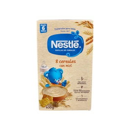 NESTLE 8 CÉRÉALES MIEL BIFIDUS 600 G