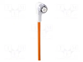 OMRON Câble pour capteurs M12 femelles angulaires 4 broches 2m