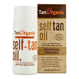 Tan Organic Huile Autobronzante Hydratante Transparente 25 ml