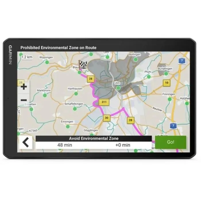 Garmin GPS Camper 1095 - GPS pour camping-car avec écran 10 pouces, orientation double, alertes pour poids et dimensions