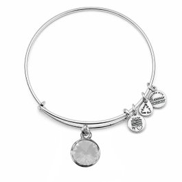 Alex And Ani Bracelet Brillant Blanc Ajustable
