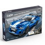 DEQUBE Cada Blue Knight Voiture Télécommandée 325 Pièces + App Contrôle 2.4GHz Bluetooth Multilingue