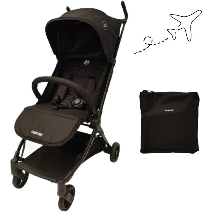 Nania Babyjet Poussette ultra-compacte Noir Nania Babyjet Poussette ultra-compacte Noir