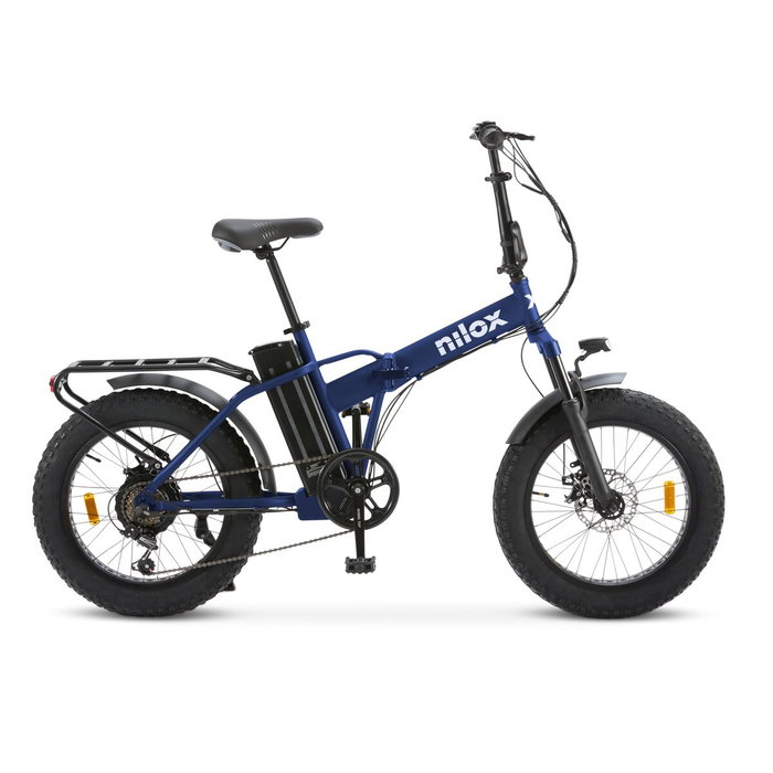 Nilox Vélo Électrique X8 PRO Bleu 250 W 10 Ah 20 pouces