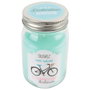 Home Deco Factory Lot de 4 bougies parfumées en bocal avec message