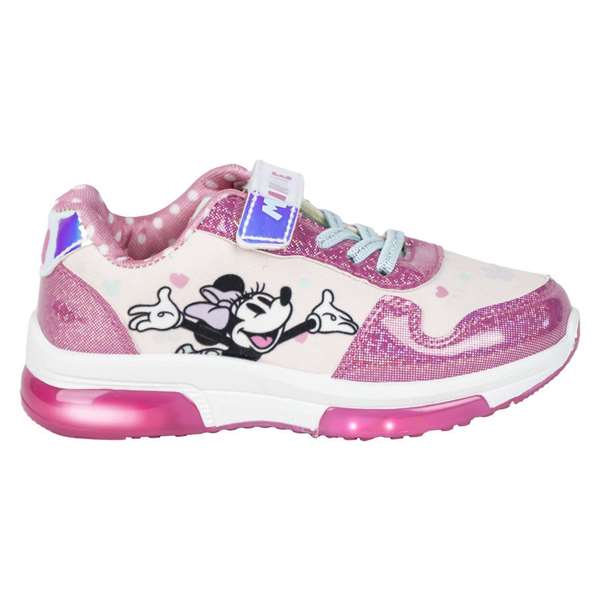 Cerdá T031 - Baskets lumineuses Minnie pour fille, semelle PVC, taille 31, rose