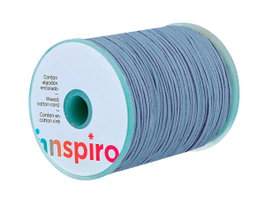 Innspiro Cordon en coton ciré bleu saphir 1,5 mm 100 m