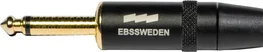 EBS Regular Square Câble Instrument Jack-Jack 3,8 m - Connecteurs WaveGrip Dorés, Droit