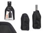 Kinvara Enfriador de bouteille noir 22x3,5x15 cm en plastique PVC et gel (Set de 12)