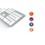 Mobility Lab Clavier Design Touch AZERTY pour Mac ML300368 - Ultra-plat, Pavé Numérique, USB - Compatible OS X