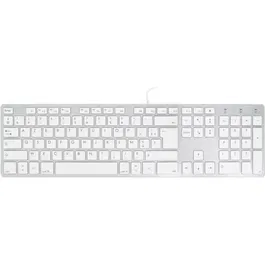 Mobility Lab Clavier Design Touch AZERTY pour Mac ML300368 - Ultra-plat, Pavé Numérique, USB - Compatible OS X