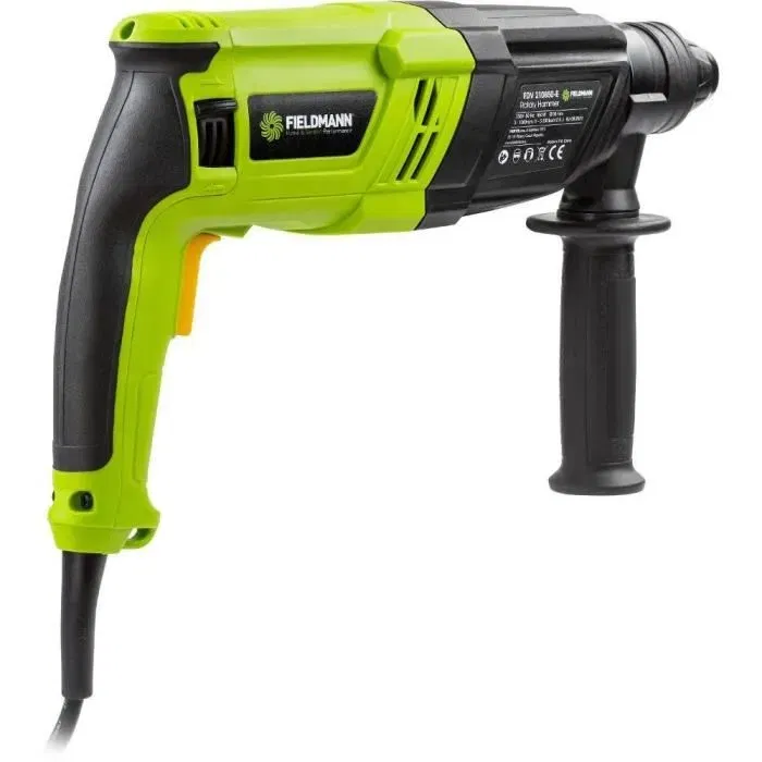 Fieldmann FDV 210850-E Marteau perforateur 850 W 2.9 J avec mallette et accessoires SDS-PLUS