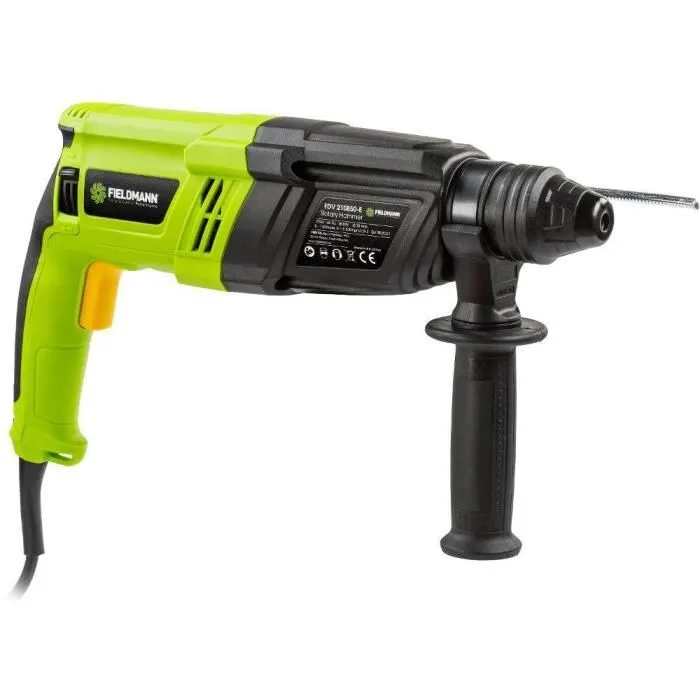 Fieldmann FDV 210850-E Marteau perforateur 850 W 2.9 J avec mallette et accessoires SDS-PLUS